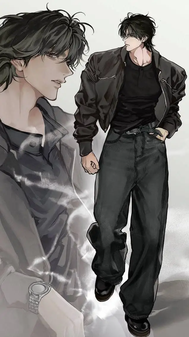 ai character: James Hwan  background