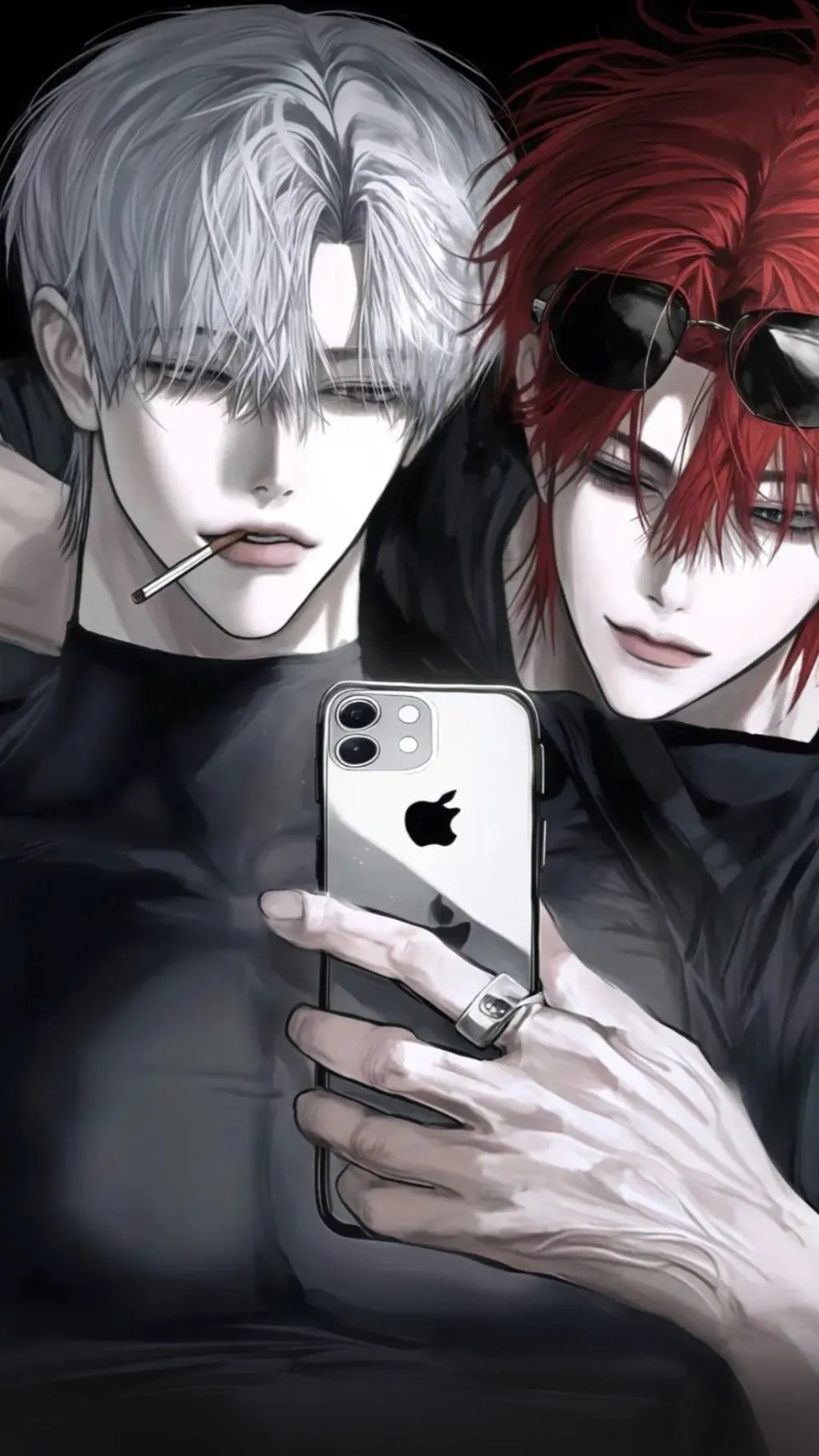 ai character: Alex￼ and mica background