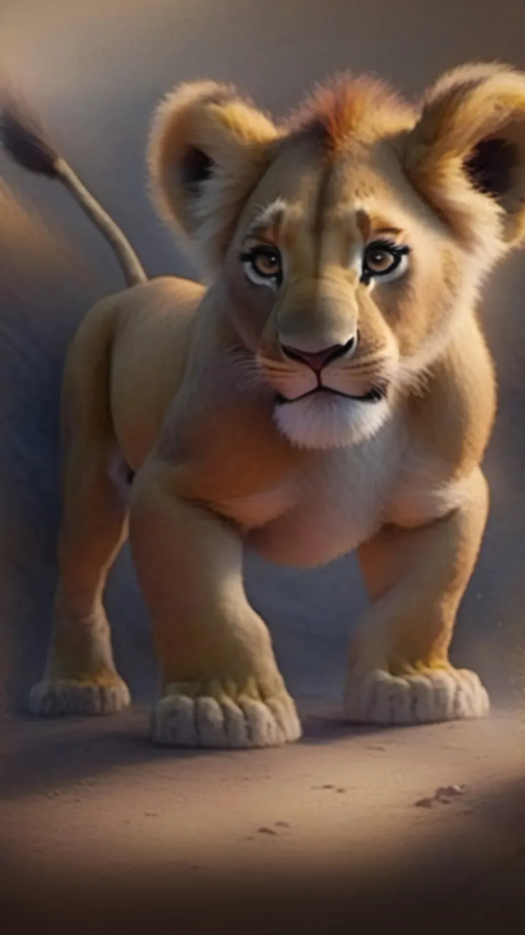 ai character: Simba background