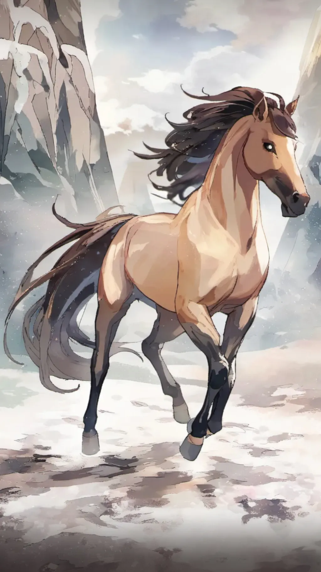 ai character: Spirit background