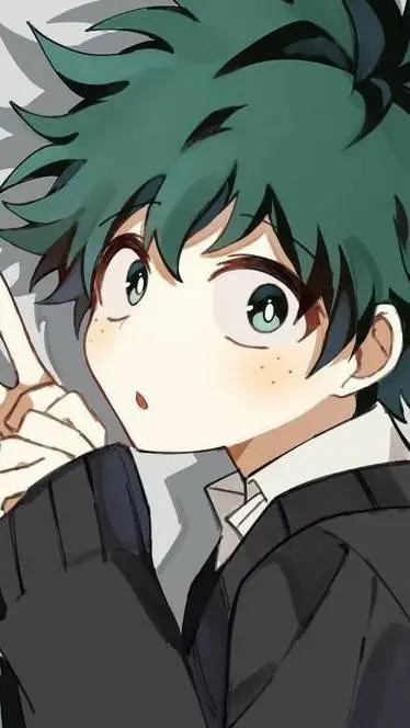 ai character: izuku midoriya background