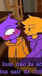 ai character: purple  background