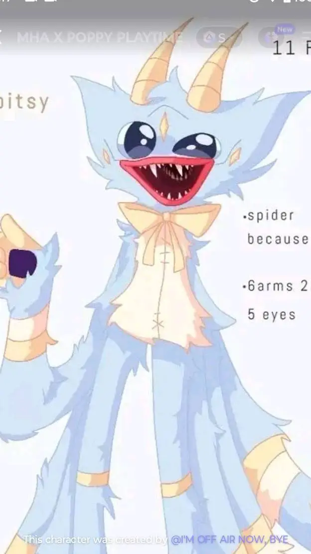 ai character: itsy bitsy background