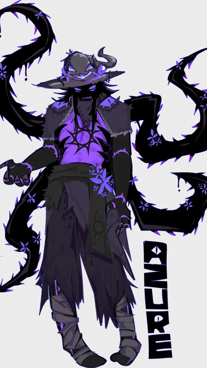 ai character: °🔮-Azure-🔮° background