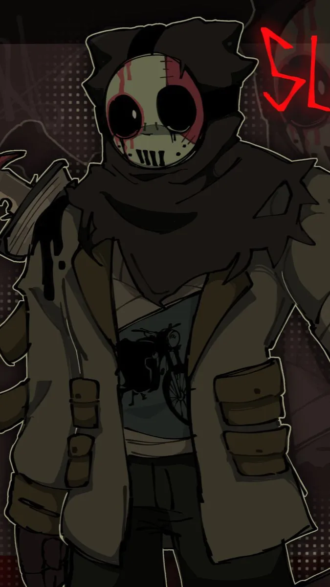 ai character: 💥￼ Slasher 💥 background