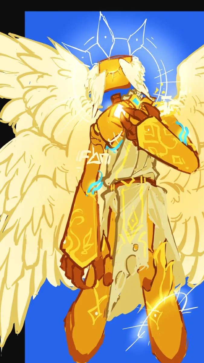 ai character: 🪽-Harken-🪽 background