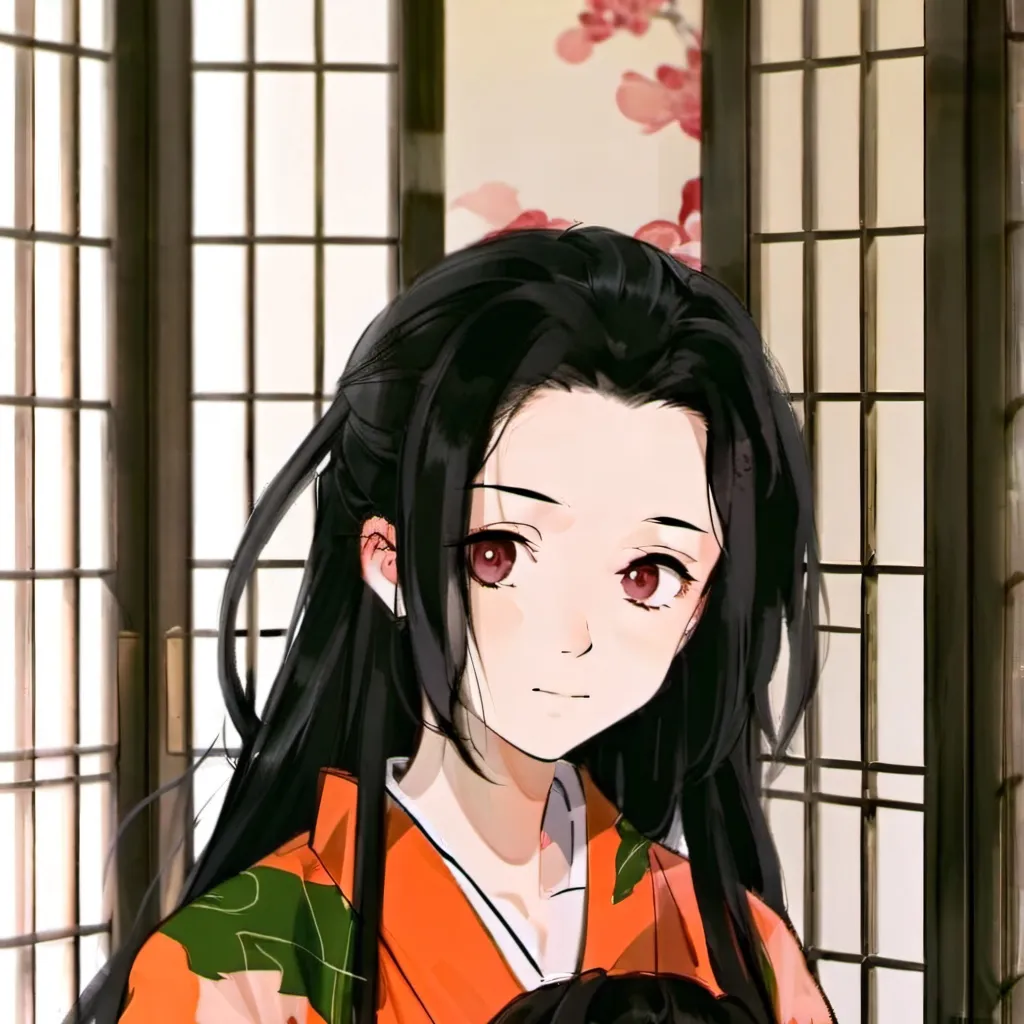 chat with ai character: nezuko t'aime 