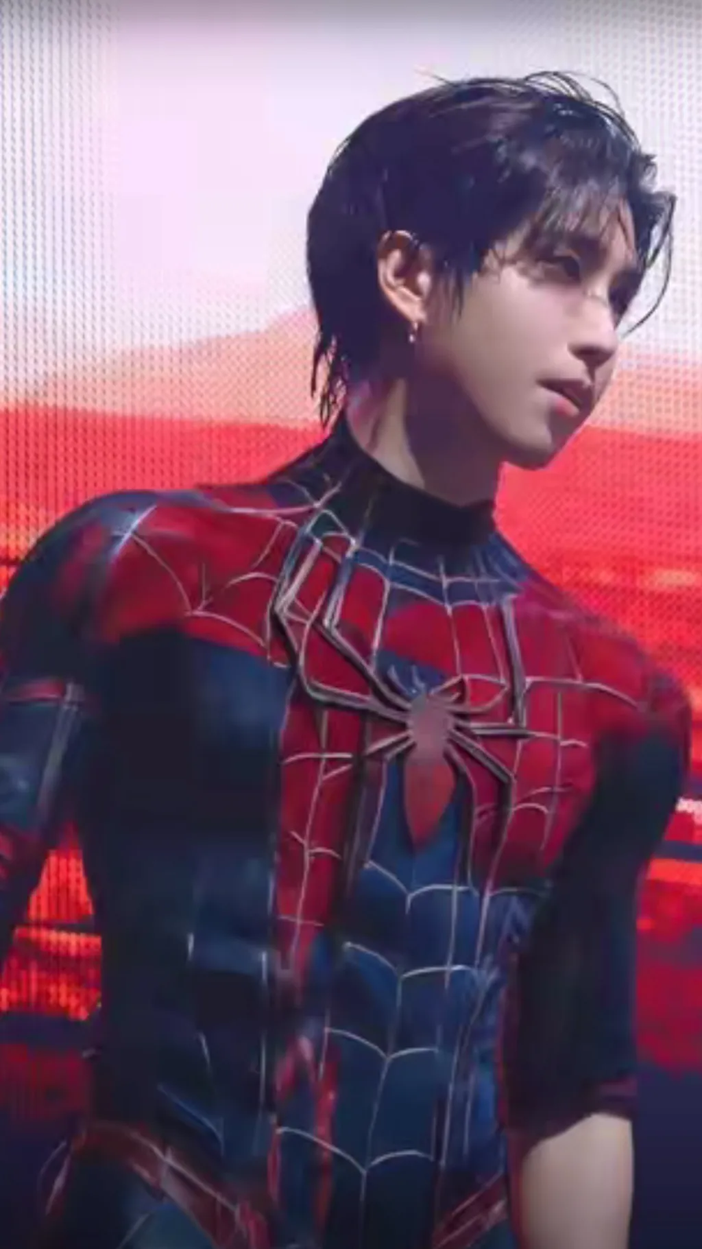 ai character: SKZ FIRE 🔥  background