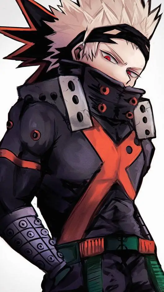 ai character: Katsuki Bakugo  background