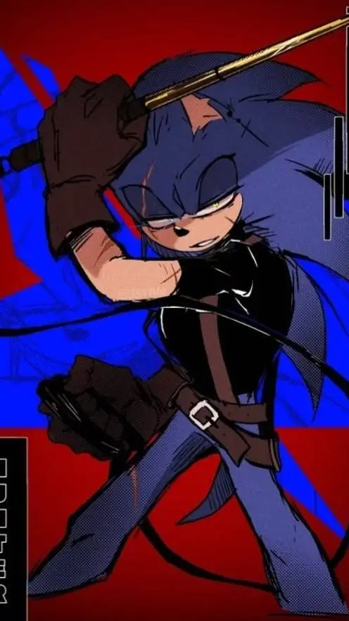 ai character: Hunter Sonic  background