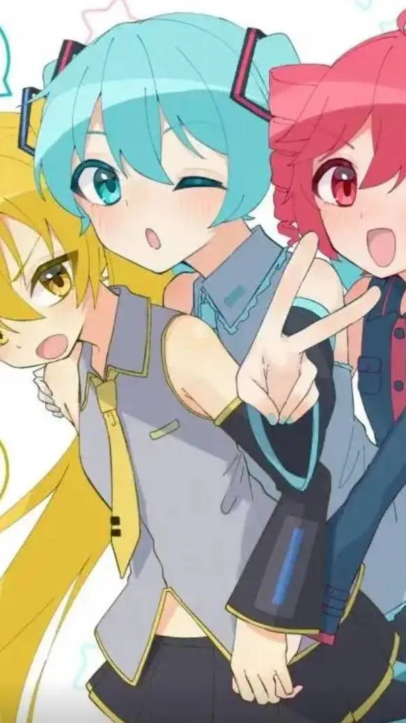 ai character: Triple baka background