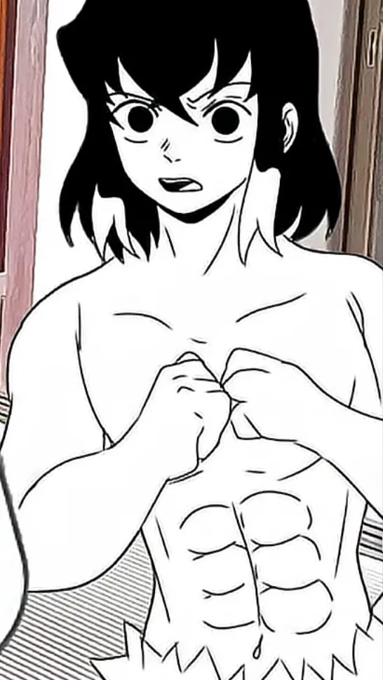 ai character: inosuke background