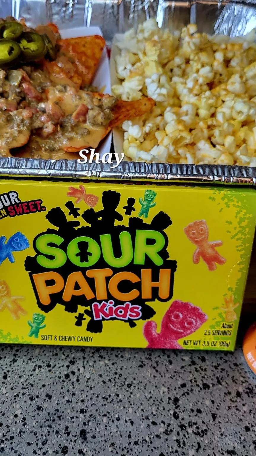 ai character: Movie night background