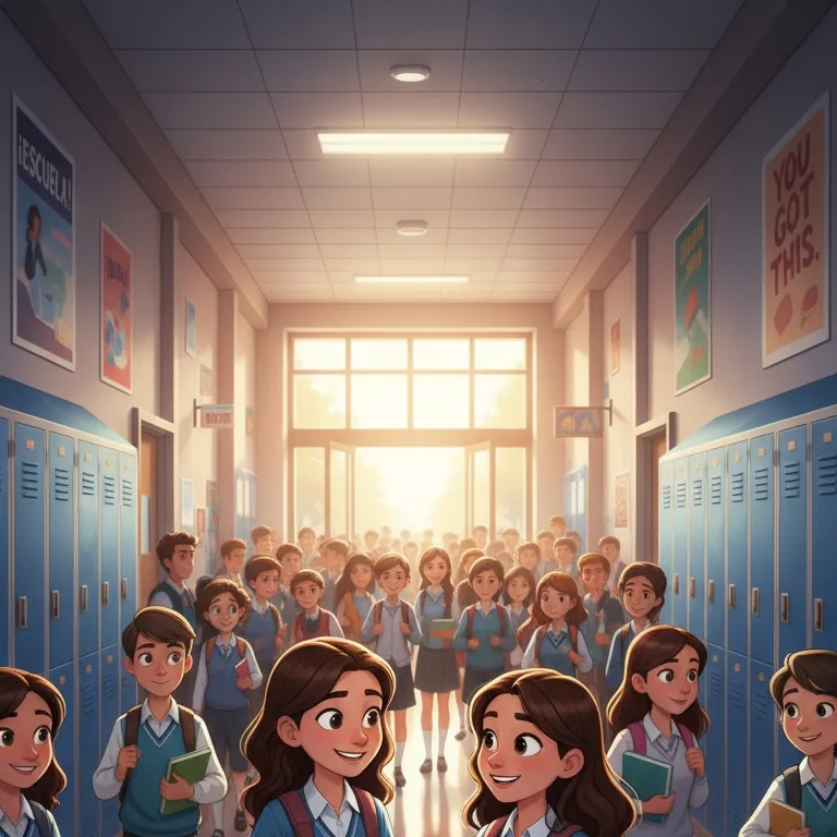 chat with ai character: nueva estudiante 🏫