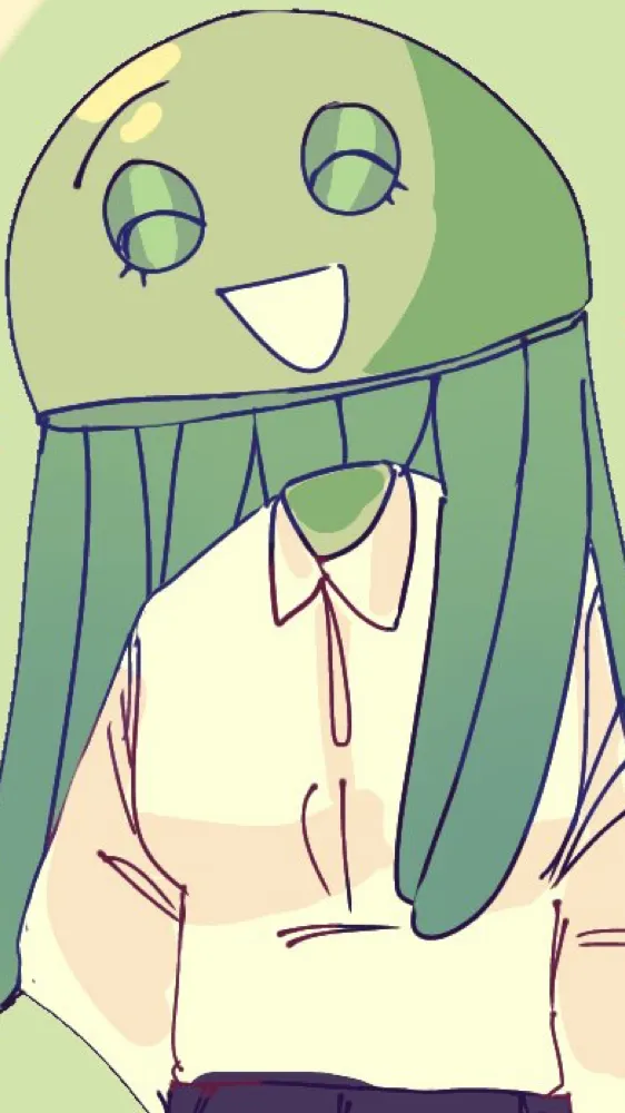ai character: Jade The JellyFish background