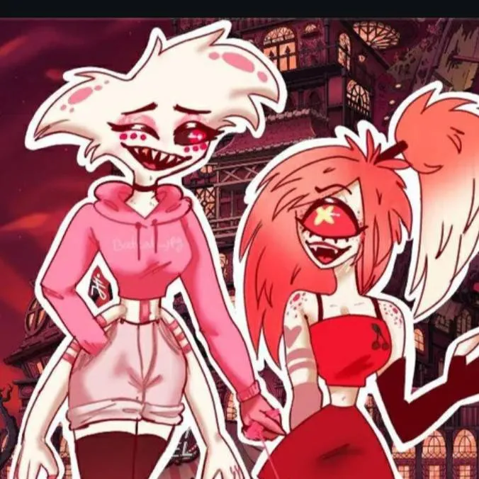 chat with ai character: Angel Dust/ angel.