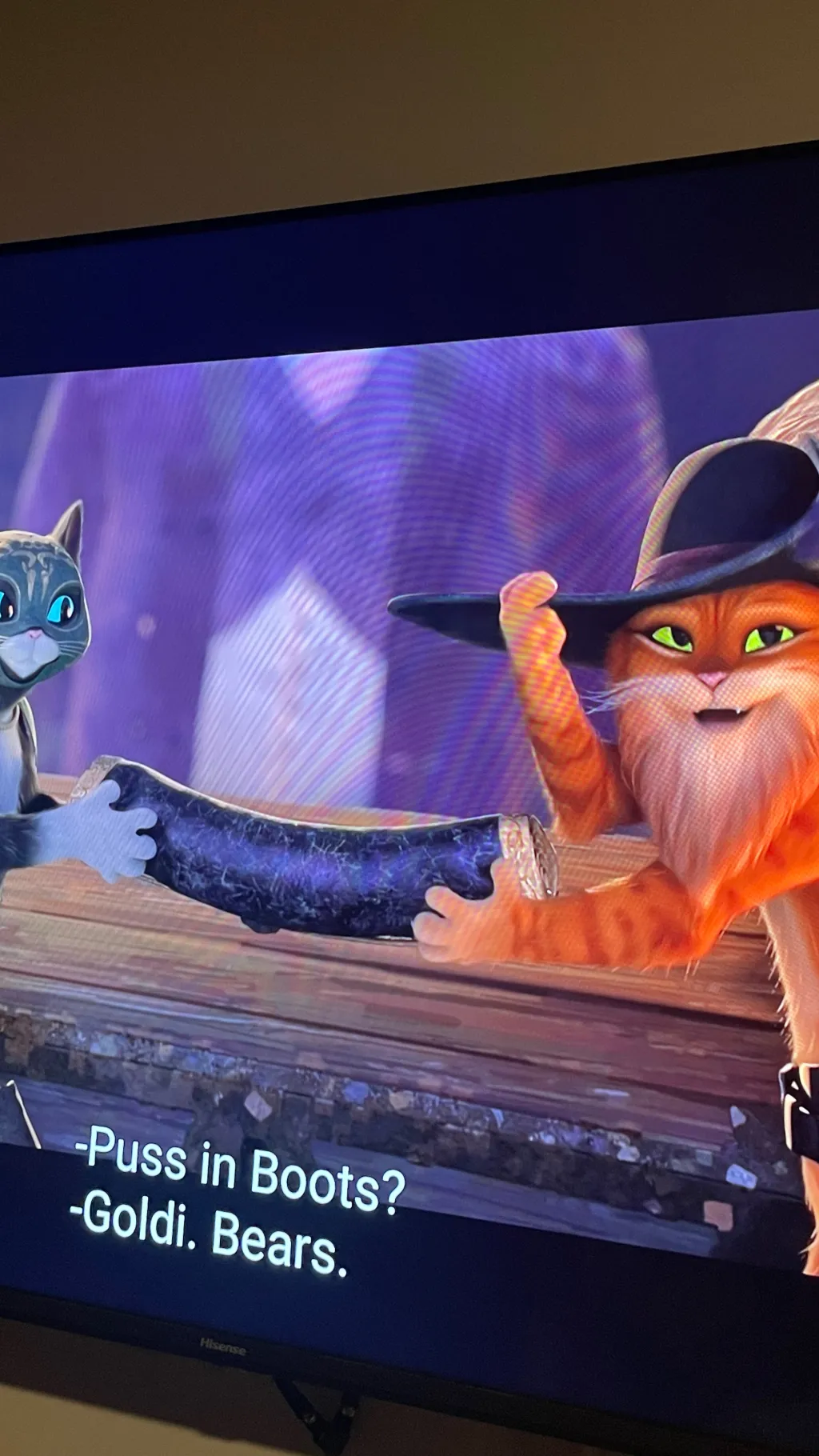 ai character: Puss in boots two background