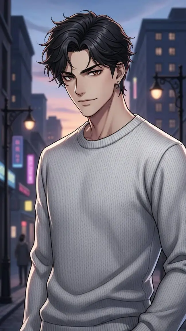 ai character: Ethan  background