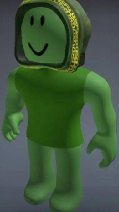 ai character: Green bean background