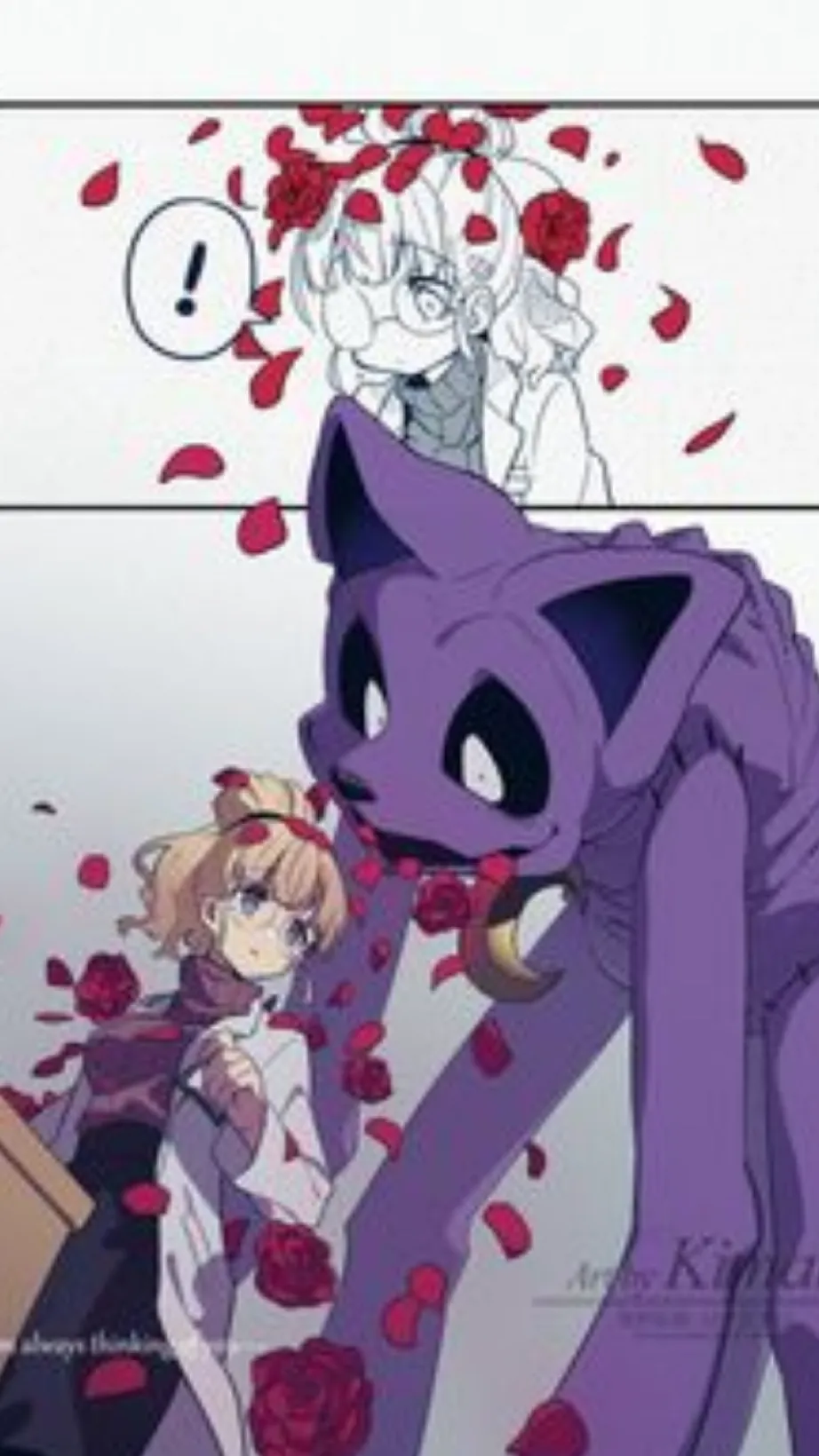 ai character: Catnap X friend￼ background