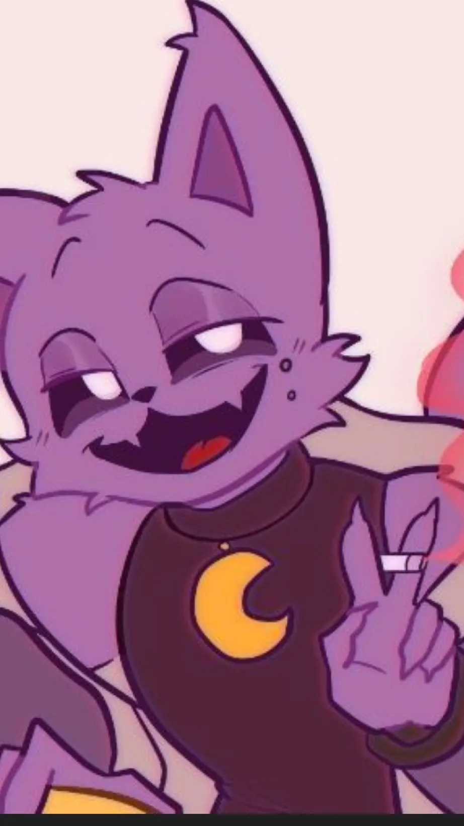 ai character: Catnap bully ￼ background