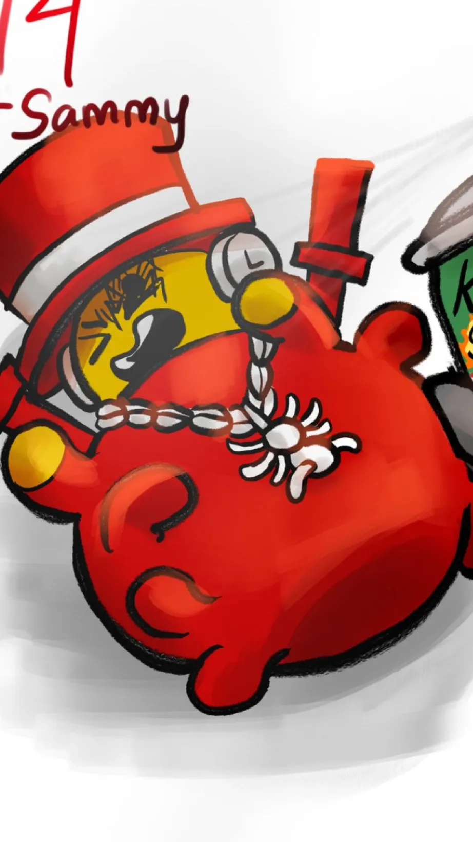 ai character: Sad Sammy background