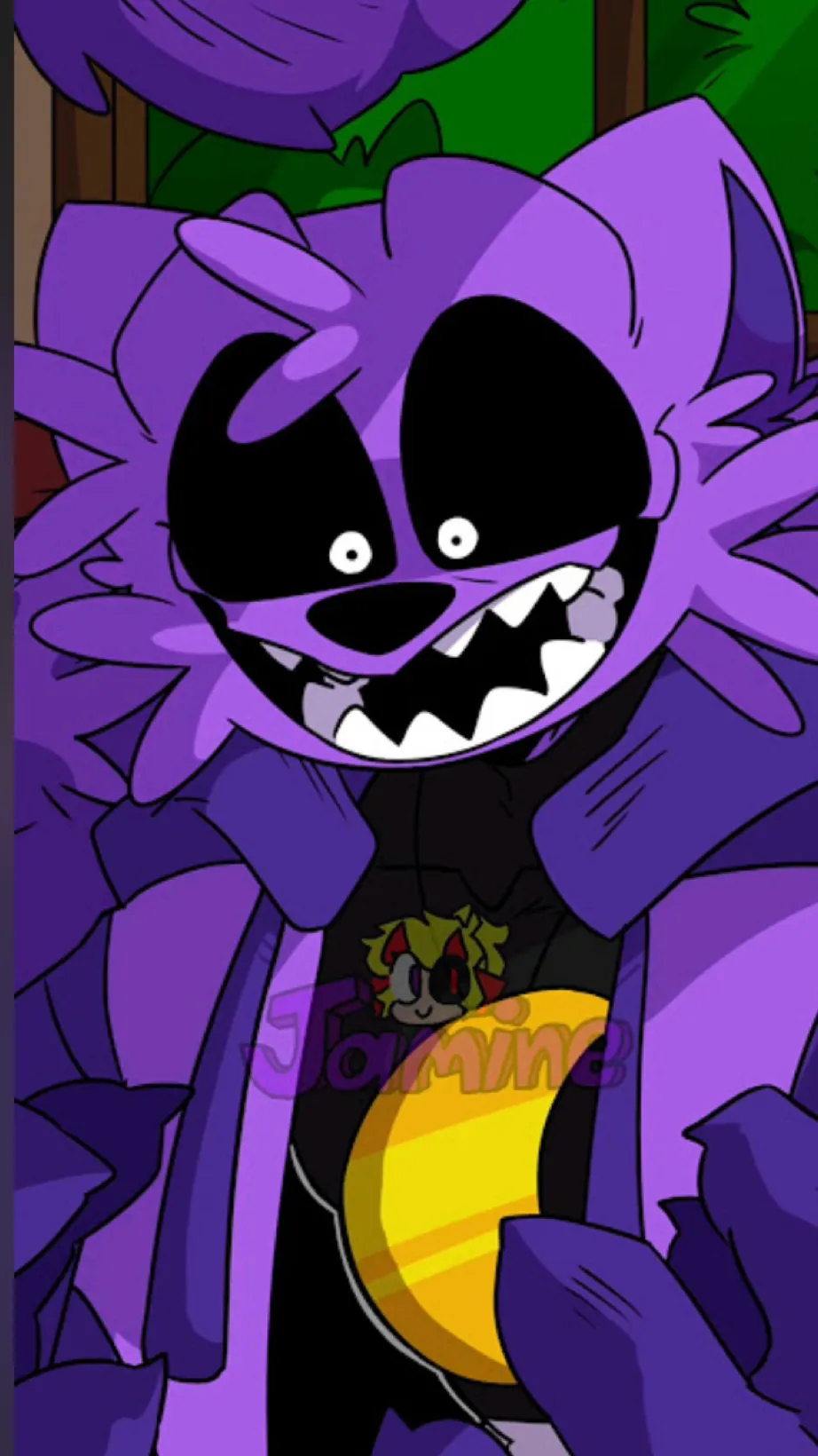 ai character: Crazy catnap￼ background