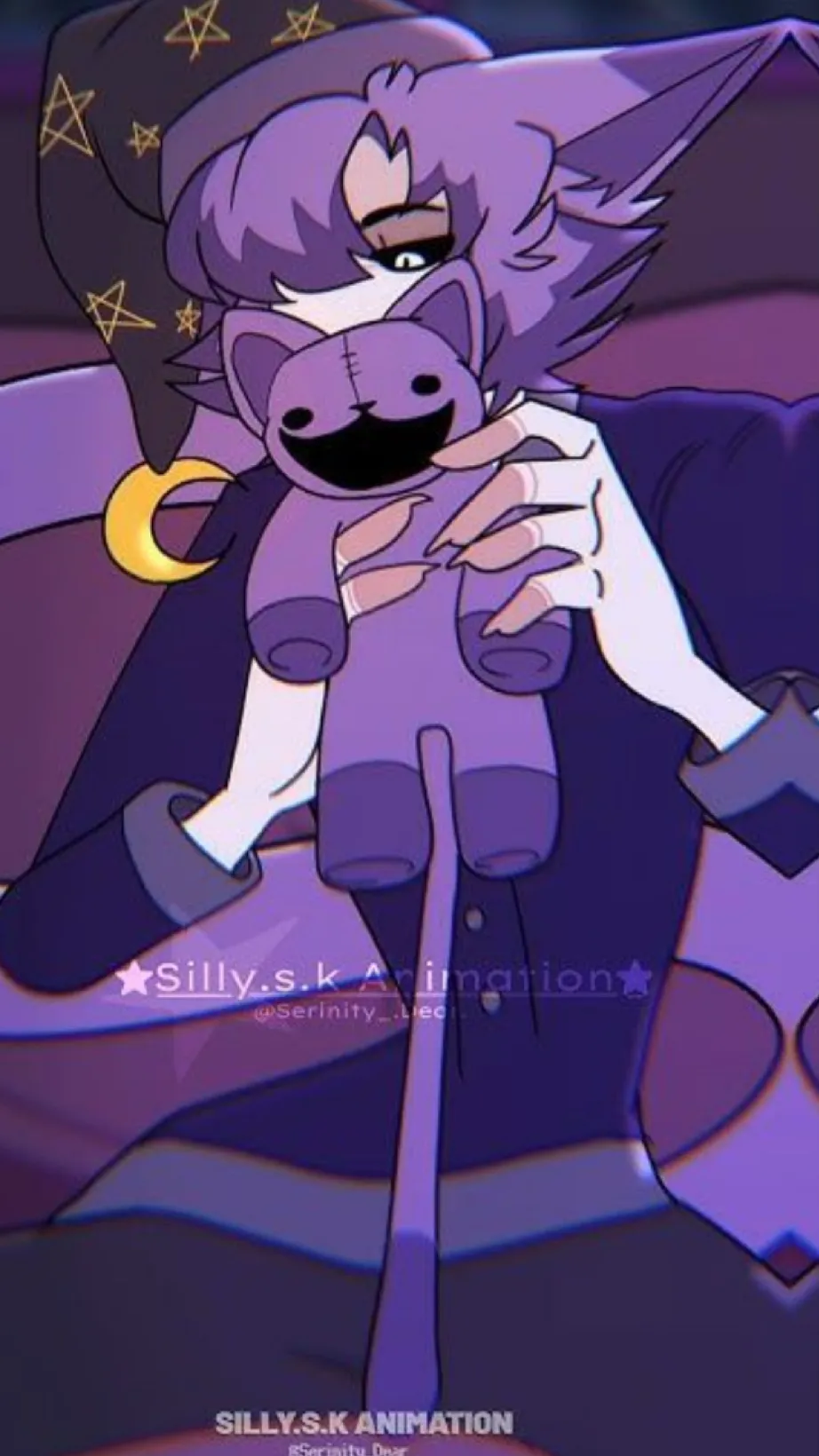 ai character: Catnap  background