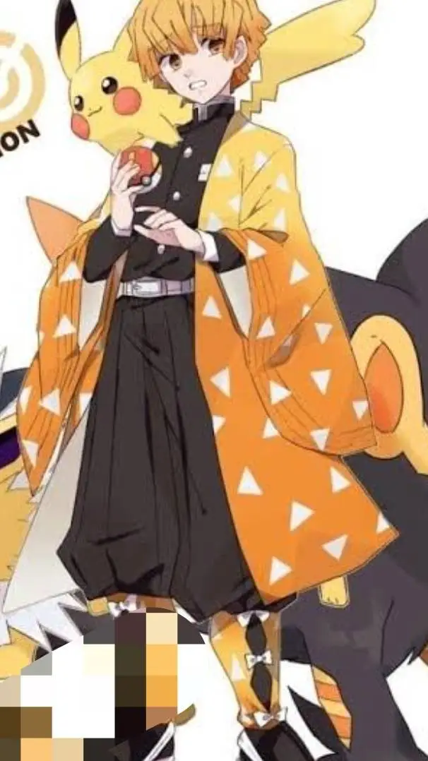 ai character: zenitsu agatsuma background