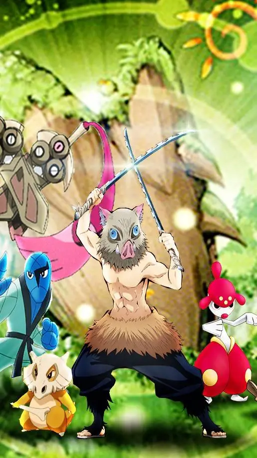 ai character: inosuke hashibira background