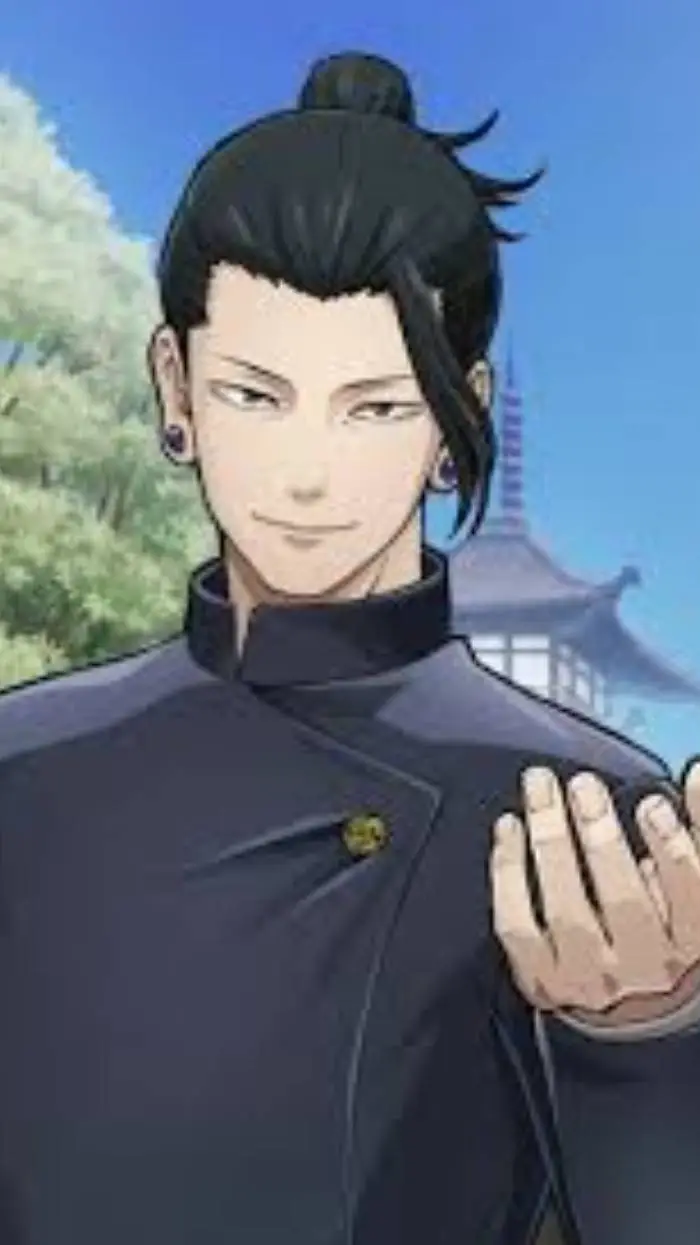 ai character: suguru geto background