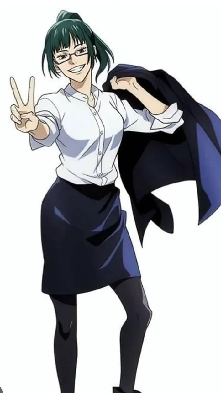 ai character: maki zenin background