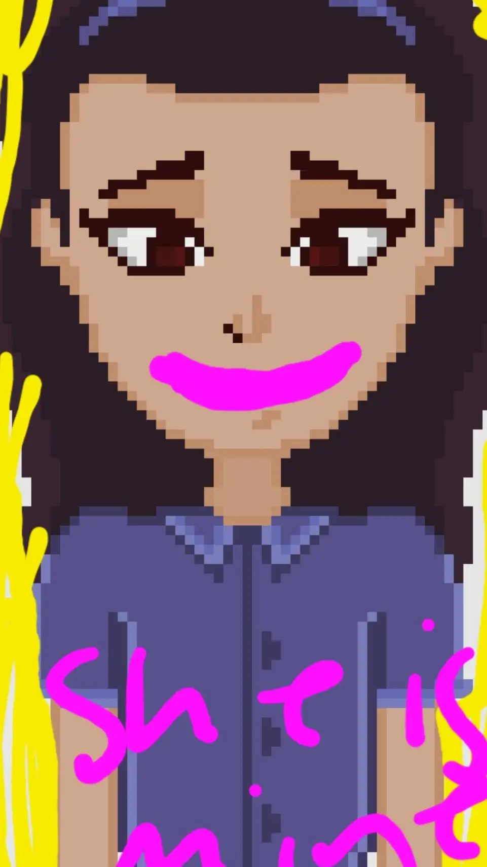 ai character: Esther  background