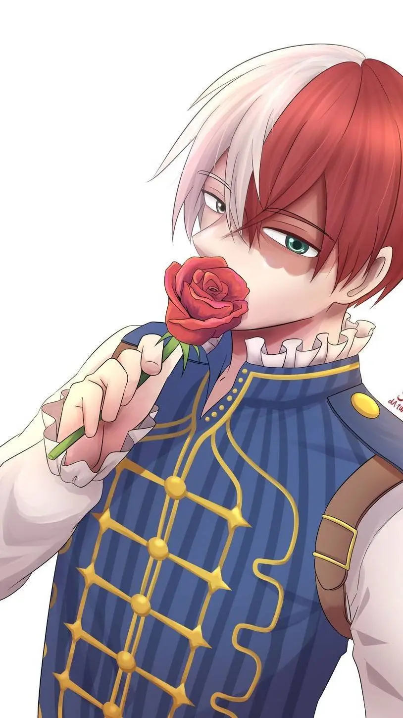 ai character: shoto Todoroki💅💅 background