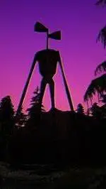 ai character: 🕸Siren head🕸 background