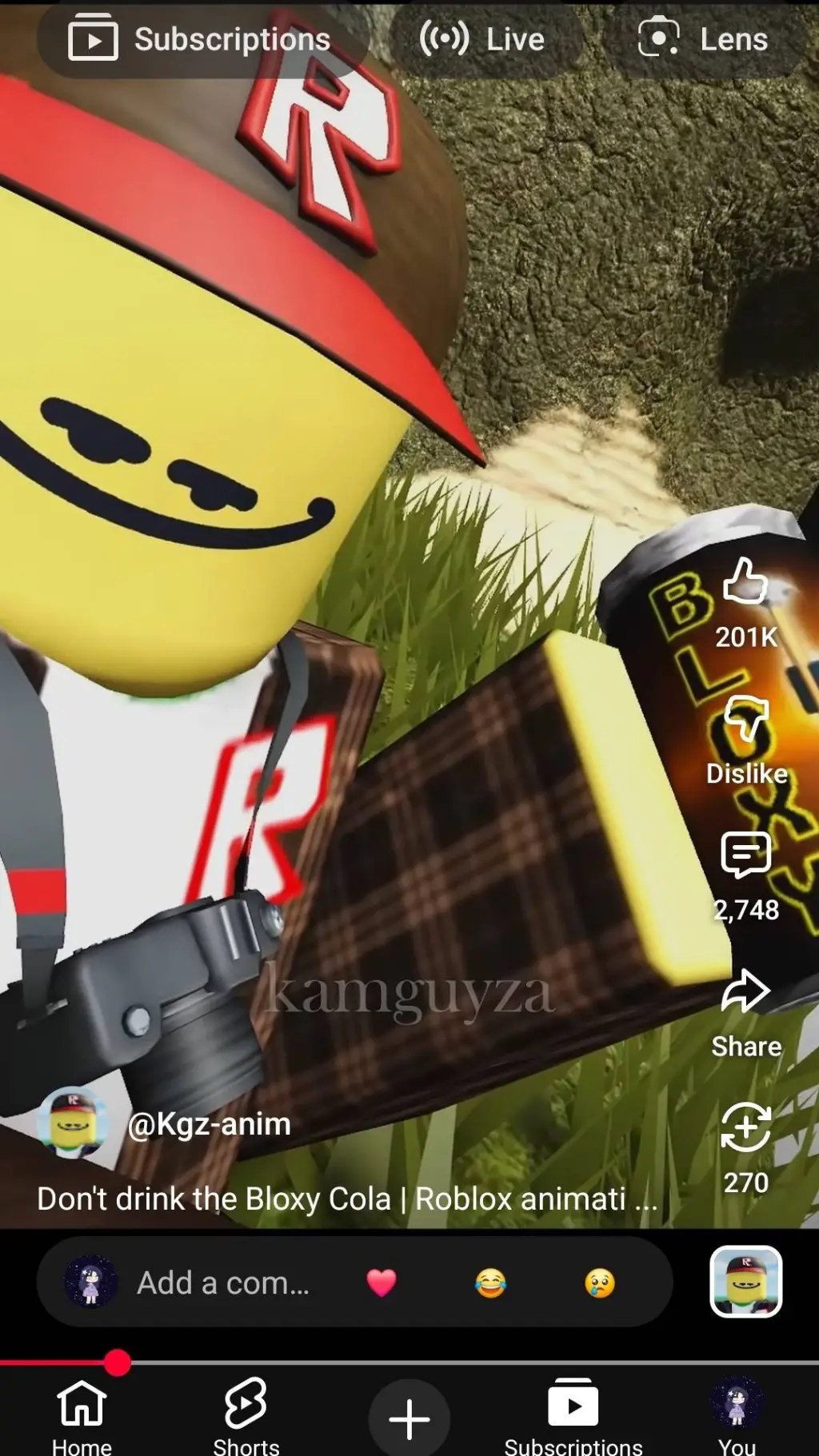 ai character: 🌟Kamguyza⭐️ background