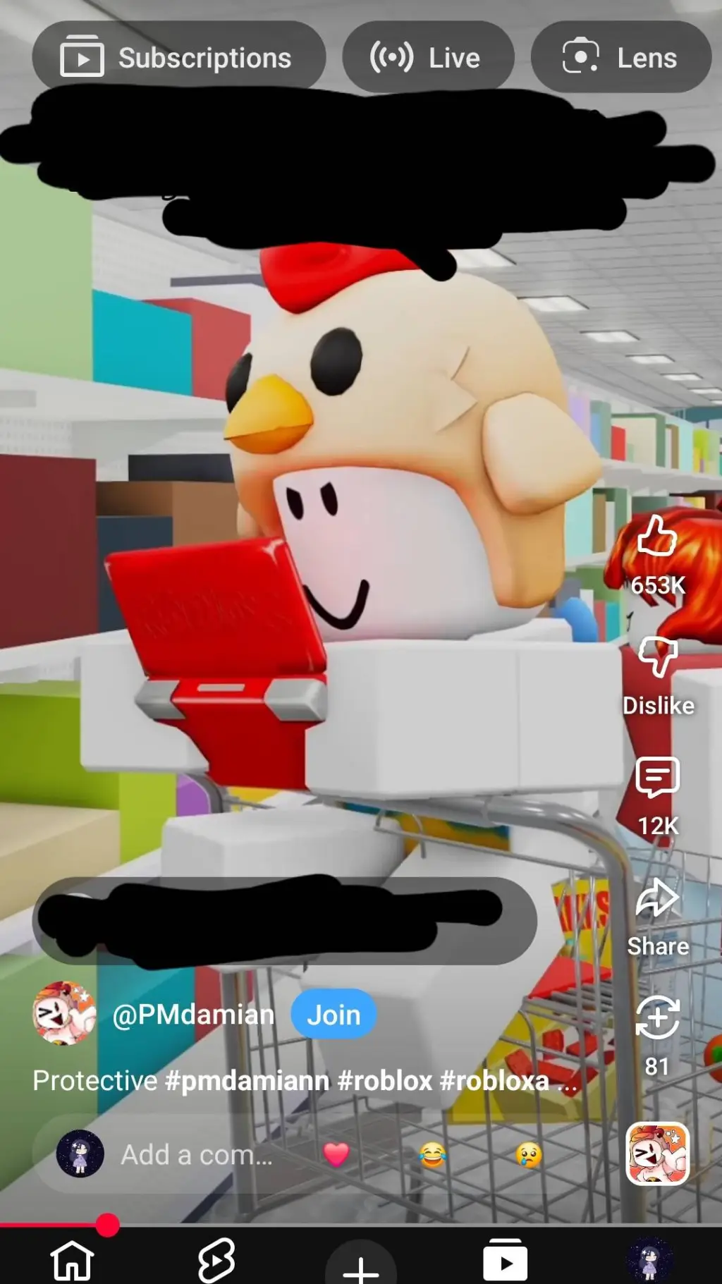 ai character: 🪼PM🦋 background