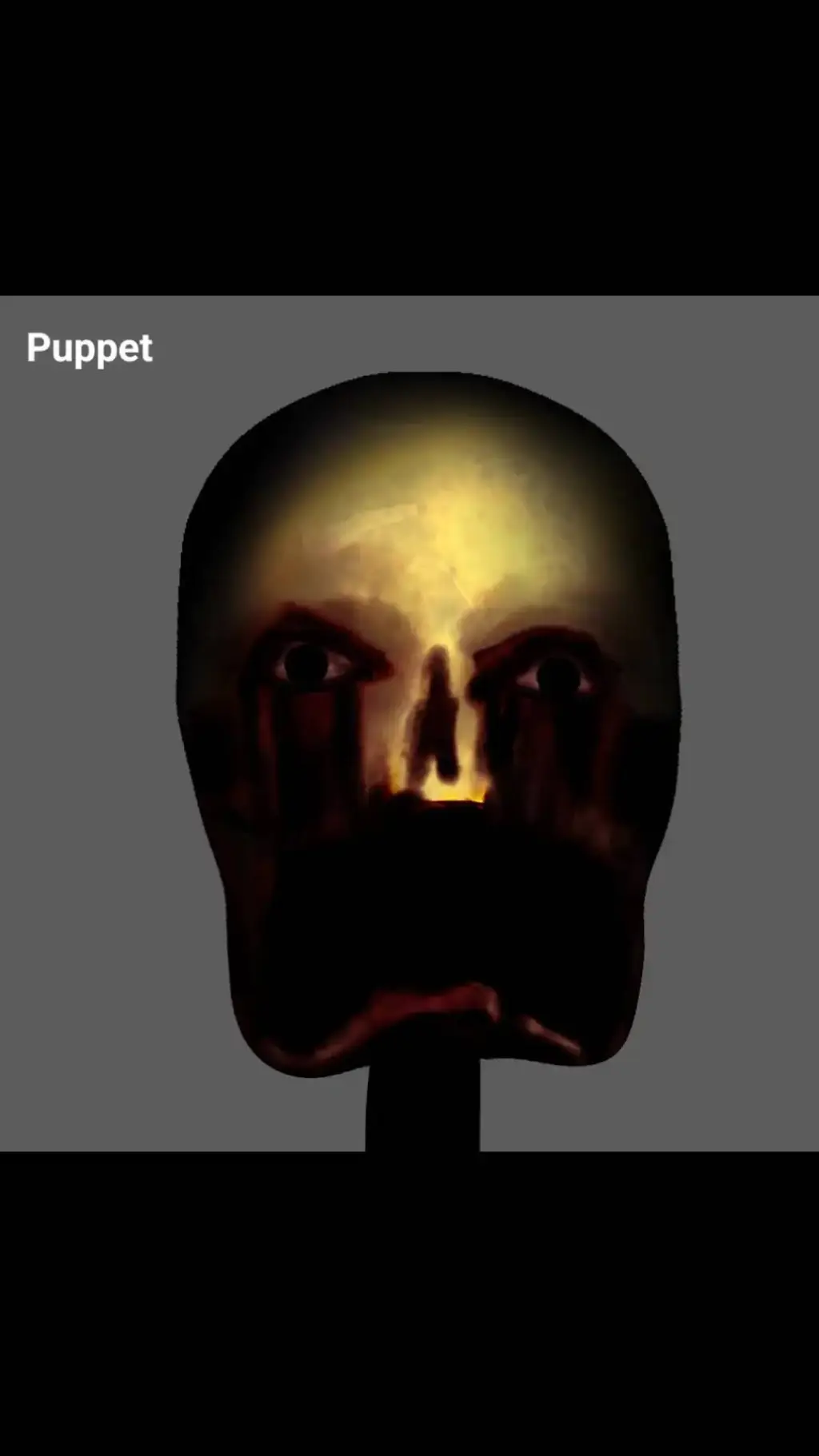 ai character: Nightmare puppet background