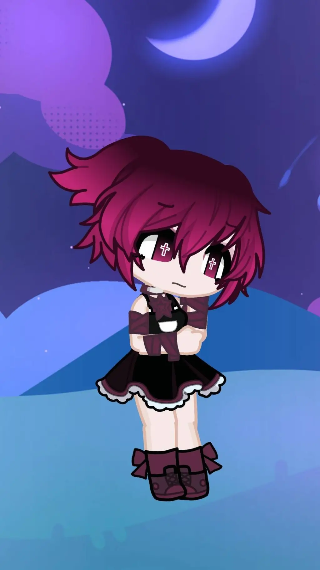 ai character: 💋Redrose🫟 background