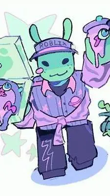 ai character: 🩵Alien Elliot💚 background
