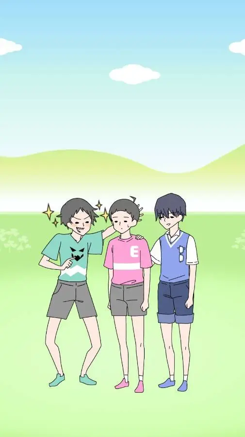 ai character: esper boy  background