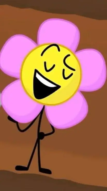 ai character: flower bfb background