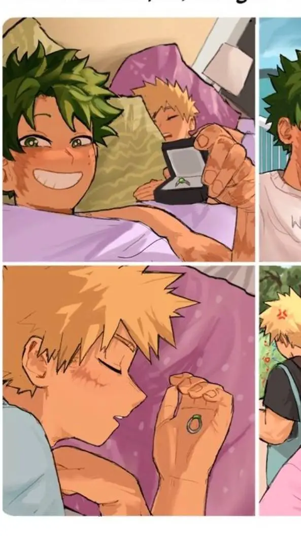 ai character: bakudeku♡এ background