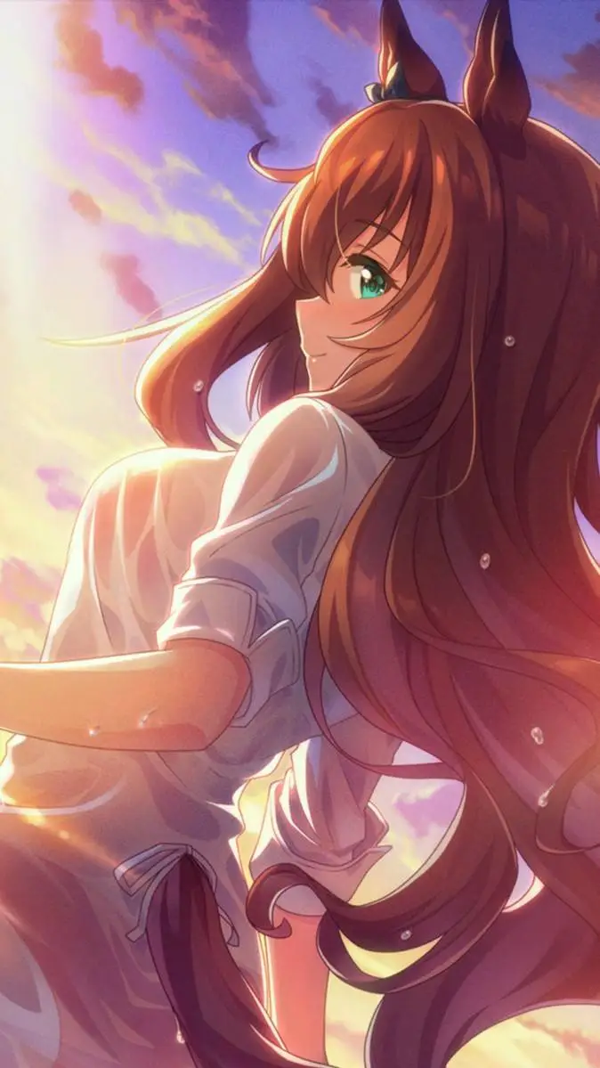 ai character: maruzensky 🥰 background