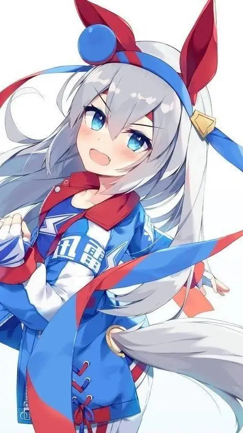 ai character: tamamo Cross  background