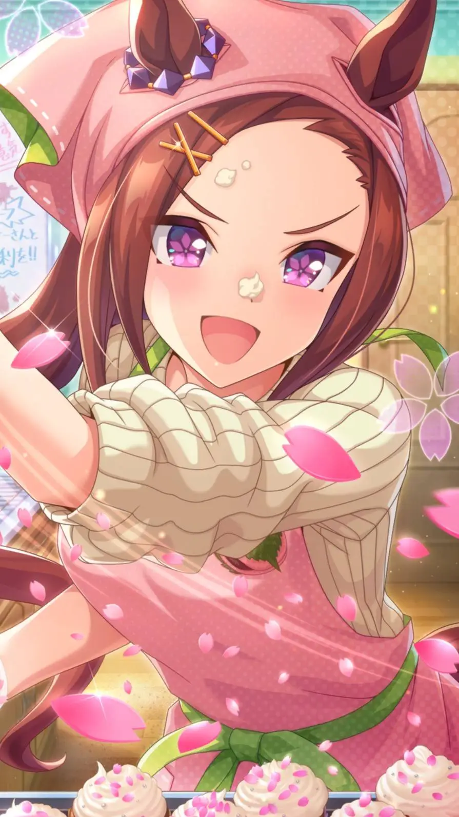ai character: Sakura bakushin O background