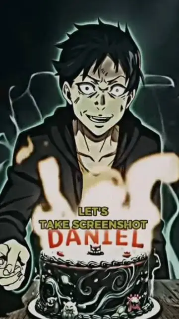 ai character: birthday Daniel background