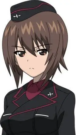 ai character: Maho Nishizumi background