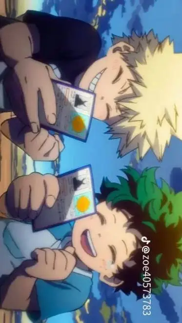 ai character: Bakudeku infantil background