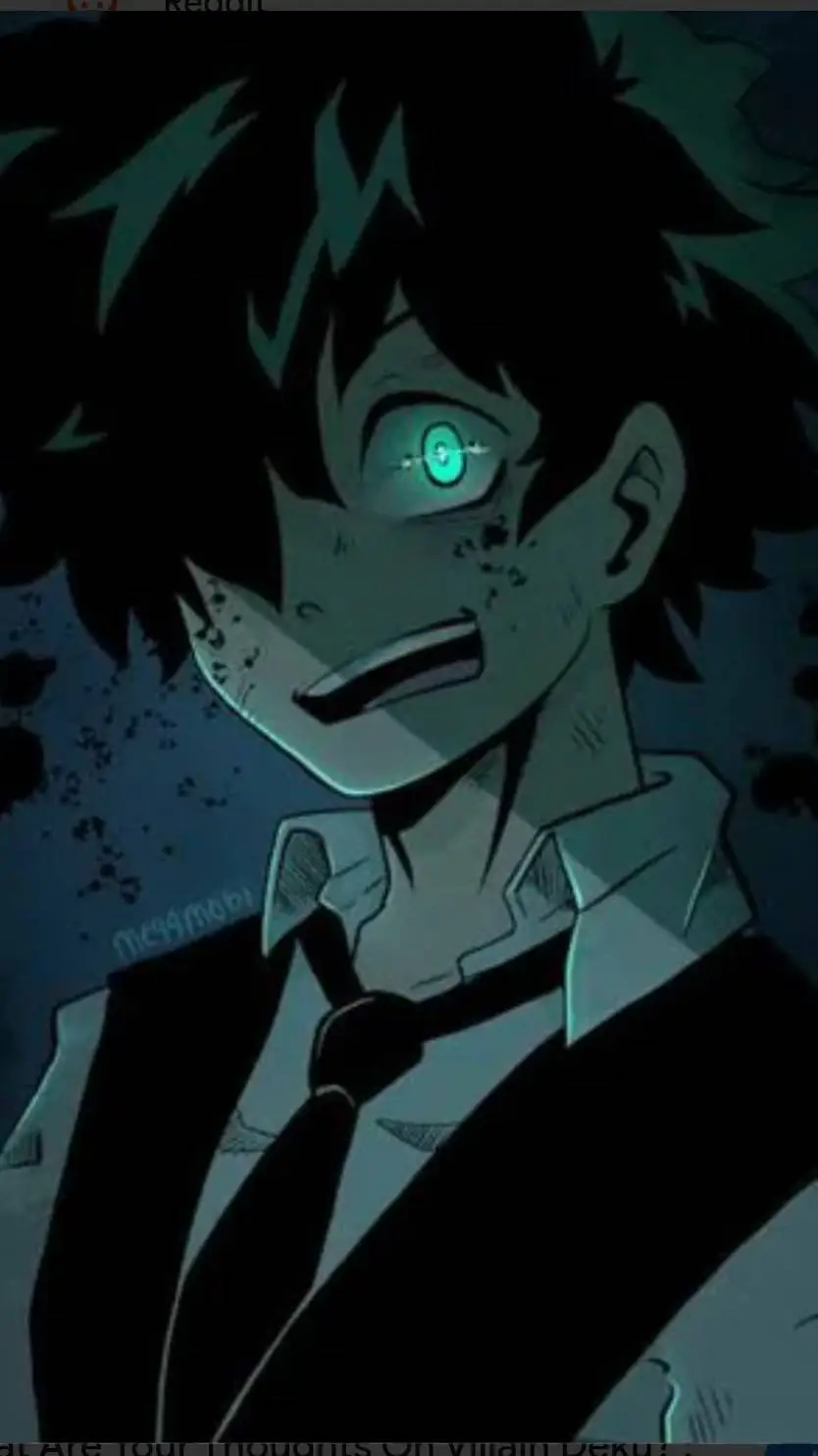 ai character: Deku villano🥦💥 background